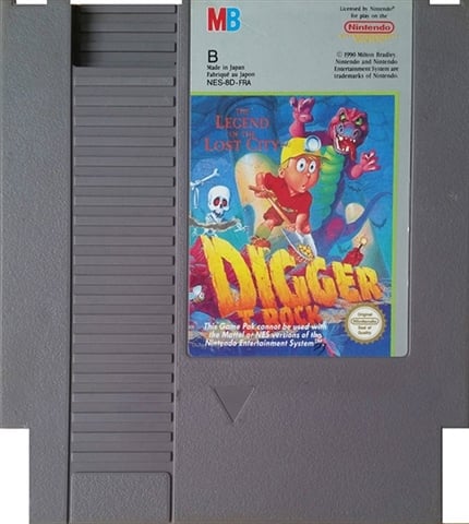 Digger T-Rock (NES) Unboxed