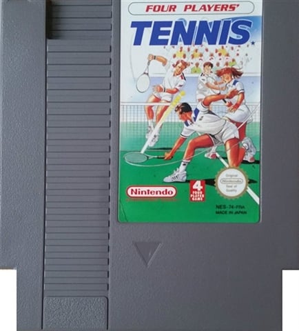 Four Players Tennis (NES) Unboxed