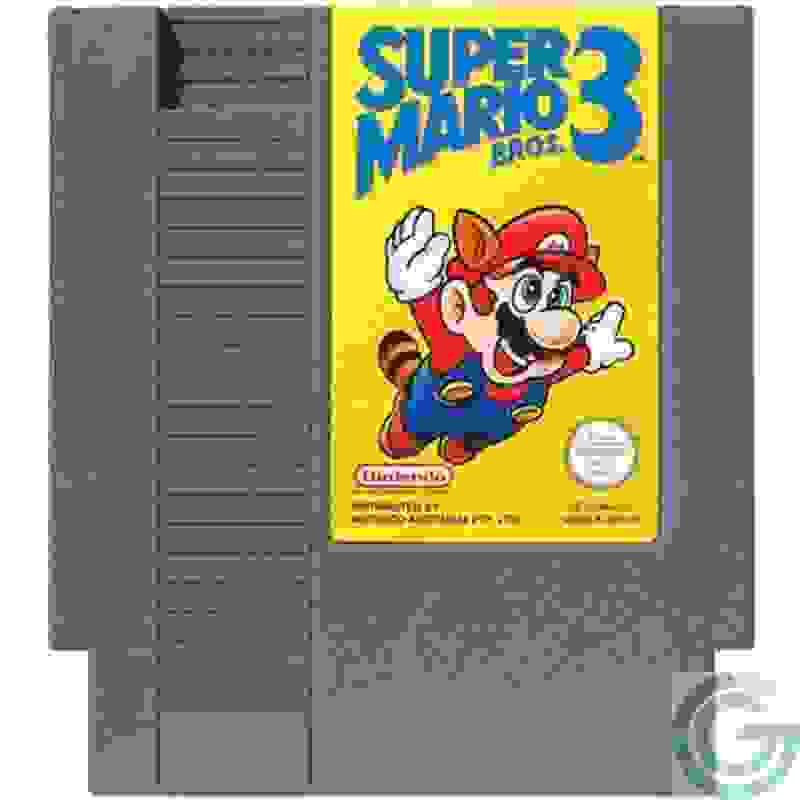 Super Mario Bros 3 (NES) W/O Manual, Unboxed