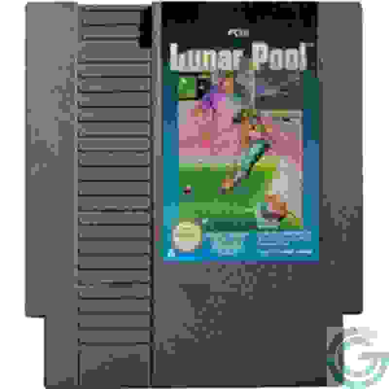 Lunar Pool (NES) W/O Manual, Unboxed