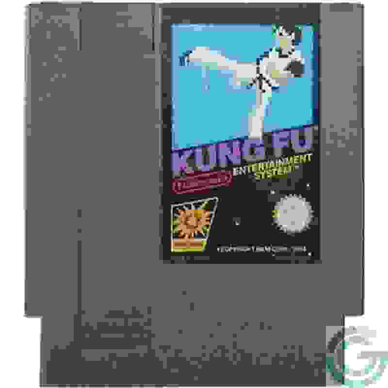 Kung Fu (NES) W/O Manual, Unboxed