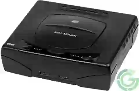 Sega Saturn Console, Model 1, Black (Unboxed)