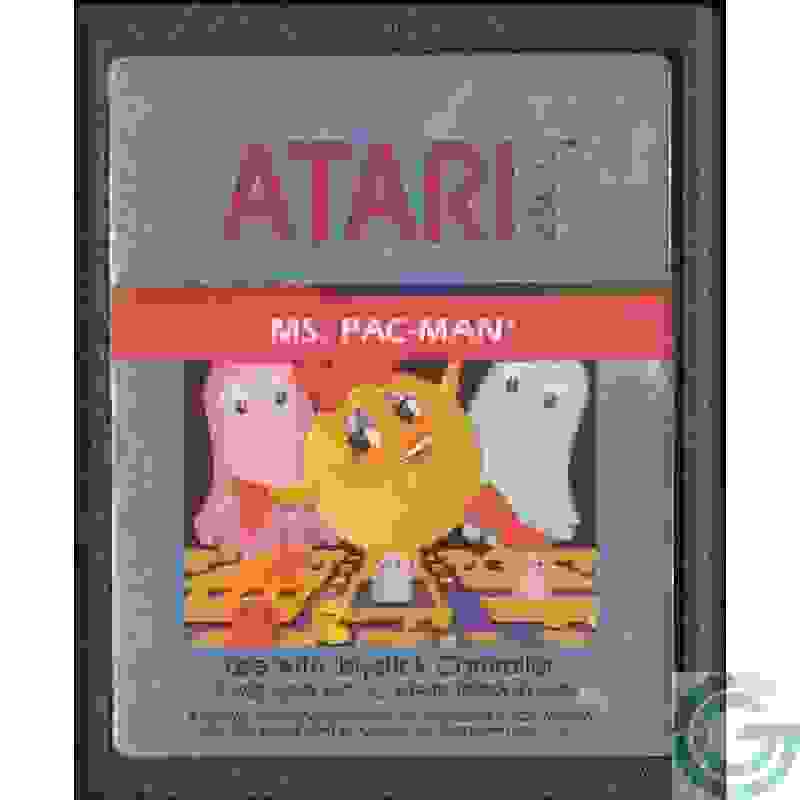 MS. Pac-Man (Atari 2600) W/O Manual, Unboxed