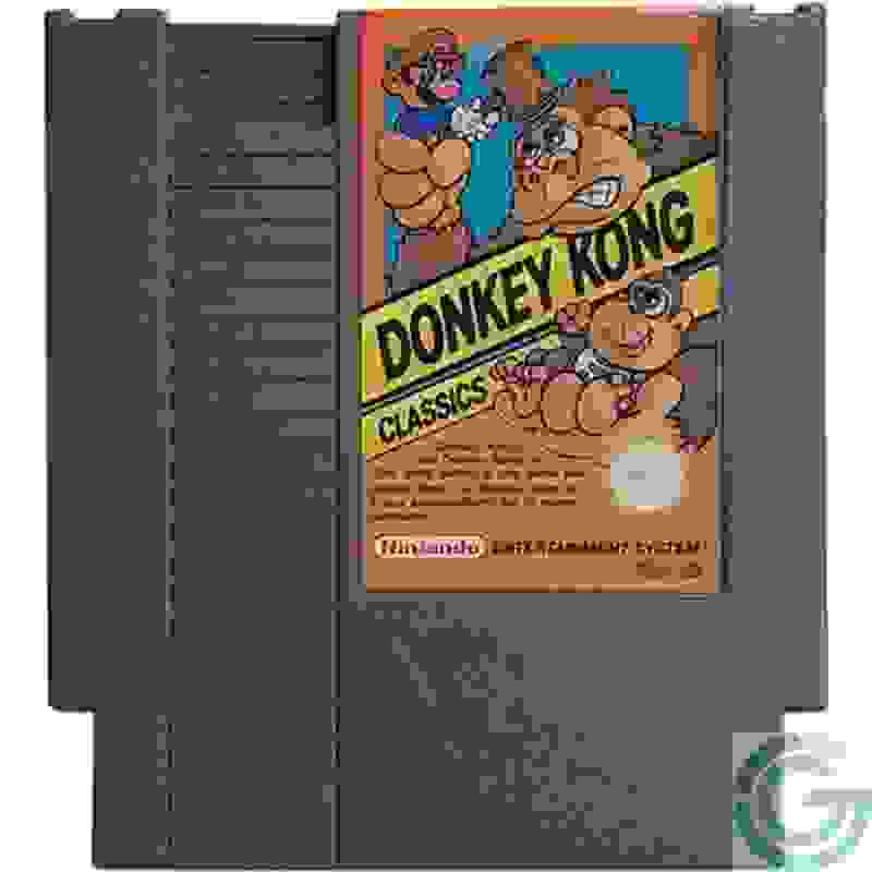 Donkey Kong: Classics (NES) W/O Manual, Unboxed