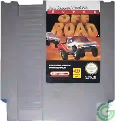 Super Off Road (NES) W/O Manual, Unboxed