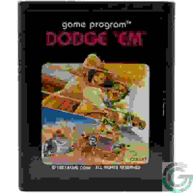 Dodge 'Em (Atari 2600) W/O Manual, Unboxed